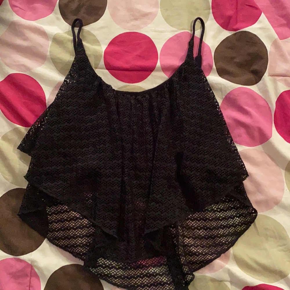 Black Crop Top